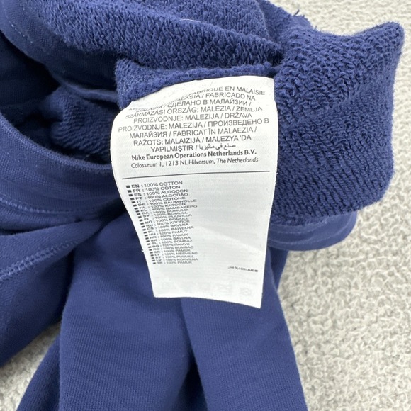 Nike FCB Sweatpants Women XL Blue Barcelona Football Club Soccer Embroidered - Picture 3 of 16